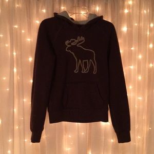 Brown Abercrombie & Fitch Hoodie (L)